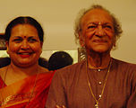 Ravi Shankar backstage